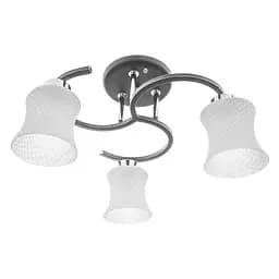 Люстра потолочная Brille в спальню E27 60W BK (LK-604C/3)