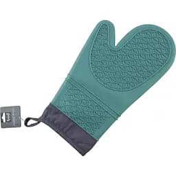 Рукавица кулинарная Krauff силиконовая 33х19 см голубая (29-305-157)