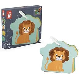 Игровой набор Тактильные карты Саванна Janod det0017686