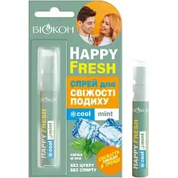 Спрей для свіжості подиху Біокон Happy Fresh Cool Mint 10 мл