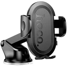 Крепление для телефона Hoco H54 Brusco ultra-thin push-type car holder черный