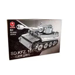 Конструктор на військову тематику Тяжкий танк Тигр Sd.Kfz.181 , 457 деталей (89004)