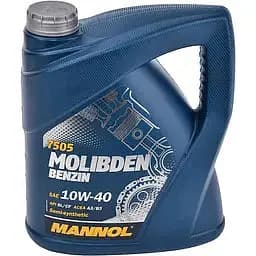 Олія моторна Mannol 10w-40 Molibden Benzin 4 л (179700)