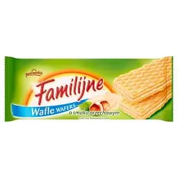 Вафлі Familys зі смаком фундука 180 г