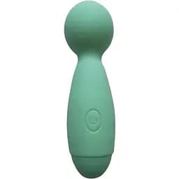Мини-вибромассажер Wooomy Smally Mini Wand Turquoise