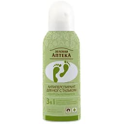 Антиперспирант для ног с тальком Зеленая Аптека 150 мл