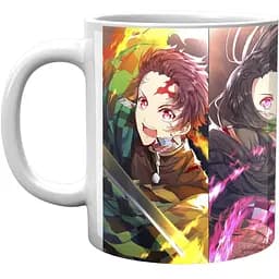 Кружка GeekLand Demon Slayer Клинок, рассекающий демонов Танджиро Незуко Зеницу и Иноске SL 02.448