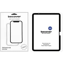 Скло захисне BeCover 10D Apple iPad Air 11" M2/M3 (2024/2025) Black (711675)
