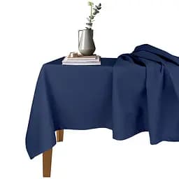 Набір скатертина з серветками Cosas Dark Blue & Skyey 140х180 см (Set_ClDarkBlue_35SerLightBlue) - мініатюра 2