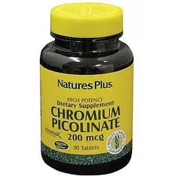 Хром піколінат NaturesPlus 200 мкг 90 таблеток