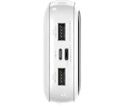 Зовнішня батарея акб Baseus Qpow 10000 mAh 15 W Type-C PPQD050002 біла - мініатюра 3