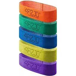 Гумка для фітнесу та спорту 4Fizjo Flex Band із тканини 1-29 кг 5 шт. 4FJ0155 (P-5907739311689)