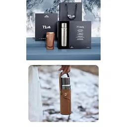 Термос Naturehike CNK230CF012 титановий 600 мл з чохлом - мініатюра 7