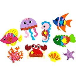 Аплікація Аплі Краплі Зроби сам Рибки (3D-08)