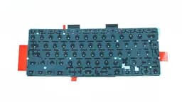 Клавіатура для ноутбука APPLE (MacBook Pro Retina: A1708 (2016-2017)) rus, black, SMALL Enter, підсвічування клавіш(оригінал)