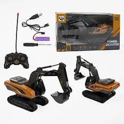 Машина на радиоуправлении Экскаватор GC009 Разноцветный