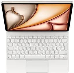 Чохол до планшета Apple Magic Keyboard for iPad Air 13-inch (M3) - Ukrainian - White,Model A3340 (MDFW4UA/A)