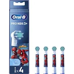 Насадка для электрической зубной щетки Oral-B Kids Человек-паук 4 шт.