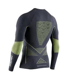 Термофутболка X-Bionic Energy Accumulator 4.0 Shirt Round Neck Long Sleeve Men S Чорний/Зелений (1068-EA-WT06W19M S G099) - мініатюра 2