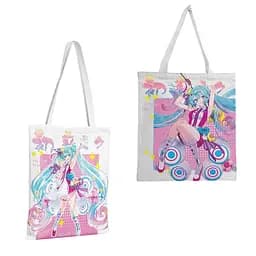 Шоппер еко-сумка Вокалоїд Хацуне Міку Vocaloid Hatsune Miku 36 х 39 см двосторонній