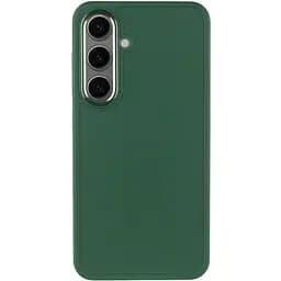 TPU чохол Bonbon Metal Style для Samsung Galaxy S23 Зелений / Army green - мініатюра 2