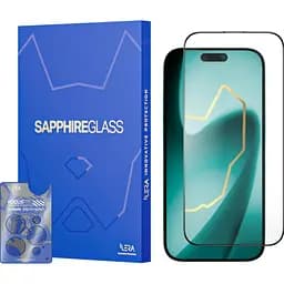 Захисне скло iLera Sapphire Ultra + Glass для Apple iPhone 17 Pro (ILSPDLPL17Pr) [144392]