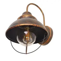 Світильник Brille вуличний настінний GL-117 AМ MB/G