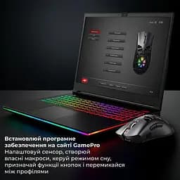 Миша GamePro Genesis Spider Wireless/Bluetooth/USB PixArt PAW3311 Sensor White (GM870B) - мініатюра 11