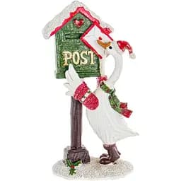 Фигурка декоративная Lefard Гусь Почтальон 19.5х11 см (192-194)