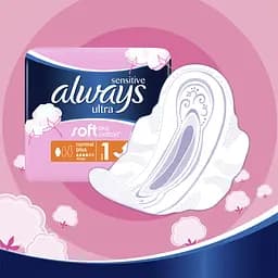 Прокладки гігієнічні Always Sensitive Normal 10 шт. - мініатюра 4
