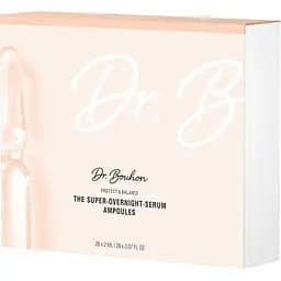 Сироватка для обличчя Dr.Bouhon Protect & Balance The Cooling Neck & Decollete Cream нічна в ампулах 28 x 2 мл