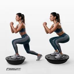 Балансувальна платформа EasyFit BOSU 60 см чорна - мініатюра 4