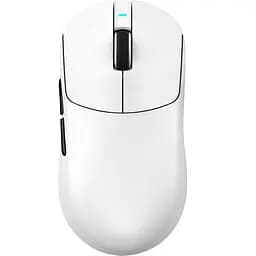 Бездротова миша ATTACK SHARK X8 Plus PAW3395PRO з трьома режимами 2.4G/USB-C з кабелем/Bluetooth Біла