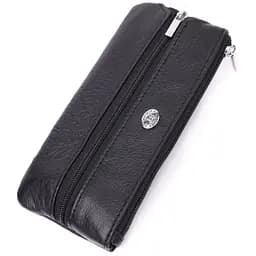 Універсальна ключниця із натуральної шкіри ST Leather 22511 чорна