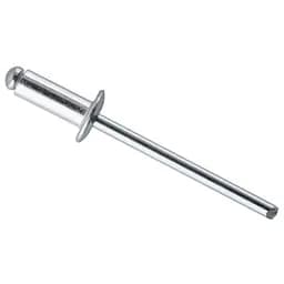 Витяжні заклепки з плоскою головкою Intertool 4 х 10 мм (в упаковці 50 шт.)
