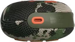 Колонка портативна 1.0 JBL Clip 5 Squad, 7B, Bluetooth, живлення від акумулятора, IP67 водонепроникна (JBLCLIP5SQUAD) - мініатюра 4