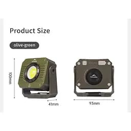 Ліхтар кемпінговий Naturehike CNK2300012, зелений - мініатюра 2