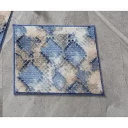Килимок для ванної Confetti Snakeskin Mavi 50 x 57