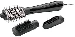Фен-щітка BaByliss Style Smooth, 1000Вт, 2 режими, іоніз-я, хол. обдув, кераміка, чорний