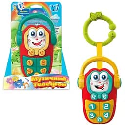 Музыкальный телефон WToys 50466 Бирюзовый