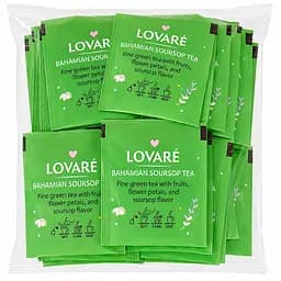 Чай зелений Lovare Багамський саусеп 75 г (50 шт. х 1.5 г) - мініатюра 2