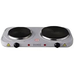 Плита двоконфоркова електрична кухонна Royalty Line DKP-2500.15 настільна переносна 