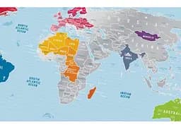 Скретч карта світу 1DEA.me Travel Map Silver World (13010) - мініатюра 5