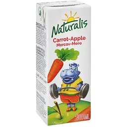 Нектар Naturalis Морковь-яблоко 200 мл