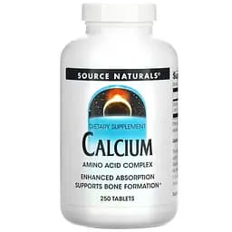 Кальцій Source Naturals Calcium 250 таблеток