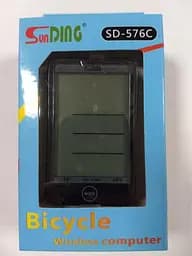 Бездротовий велокомп'ютер SunDing SD-576C waterproof + 27 функцій + підсвічування 2.5 дюйм - мініатюра 2