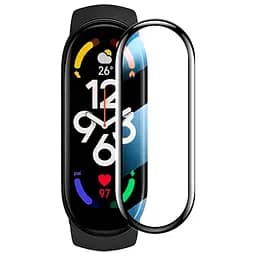 Полимерная пленка 3D (full glue) (тех.пак) для Xiaomi Mi Band 9 Черный
