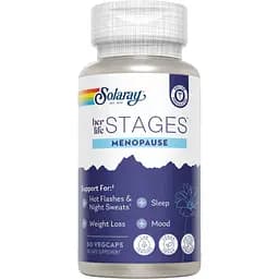 Комплекс для підтримки жіночого здоров'я при менопаузі Solaray Women's Health Menopause 60 вегетаріанських капсул (2023-10-2418)