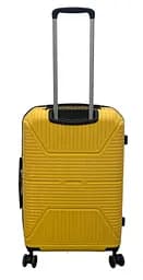 Валіза середня Worldline Airtex 291 поліпропілен M Жовтий - мініатюра 4