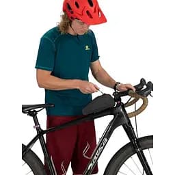 Сумка на раму Osprey Escapist Top Tube Bag чорна - мініатюра 3